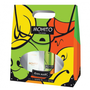Дамски подаръчен комплект Тоалетна вода + Део спрей –  Mohito - Jean Marc